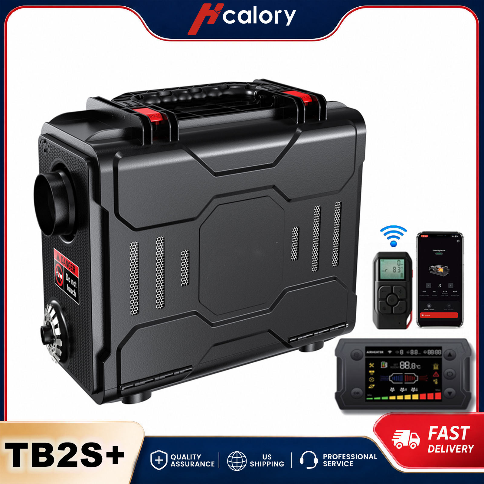 Fishing Camera - Hcalory TB2S+ 8KW Dieselheizung 6L Toolbox
